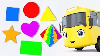 Learn Colors and Shapes | Educational Videos for Children | Baby Songs | Go Buster | Little Baby Bum screenshot 5