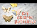 DIY Origami Kupu kupu // Origami Butterfly // Easy origami butterfly