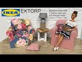 DIY Miniature IKEA Armchair Sofa