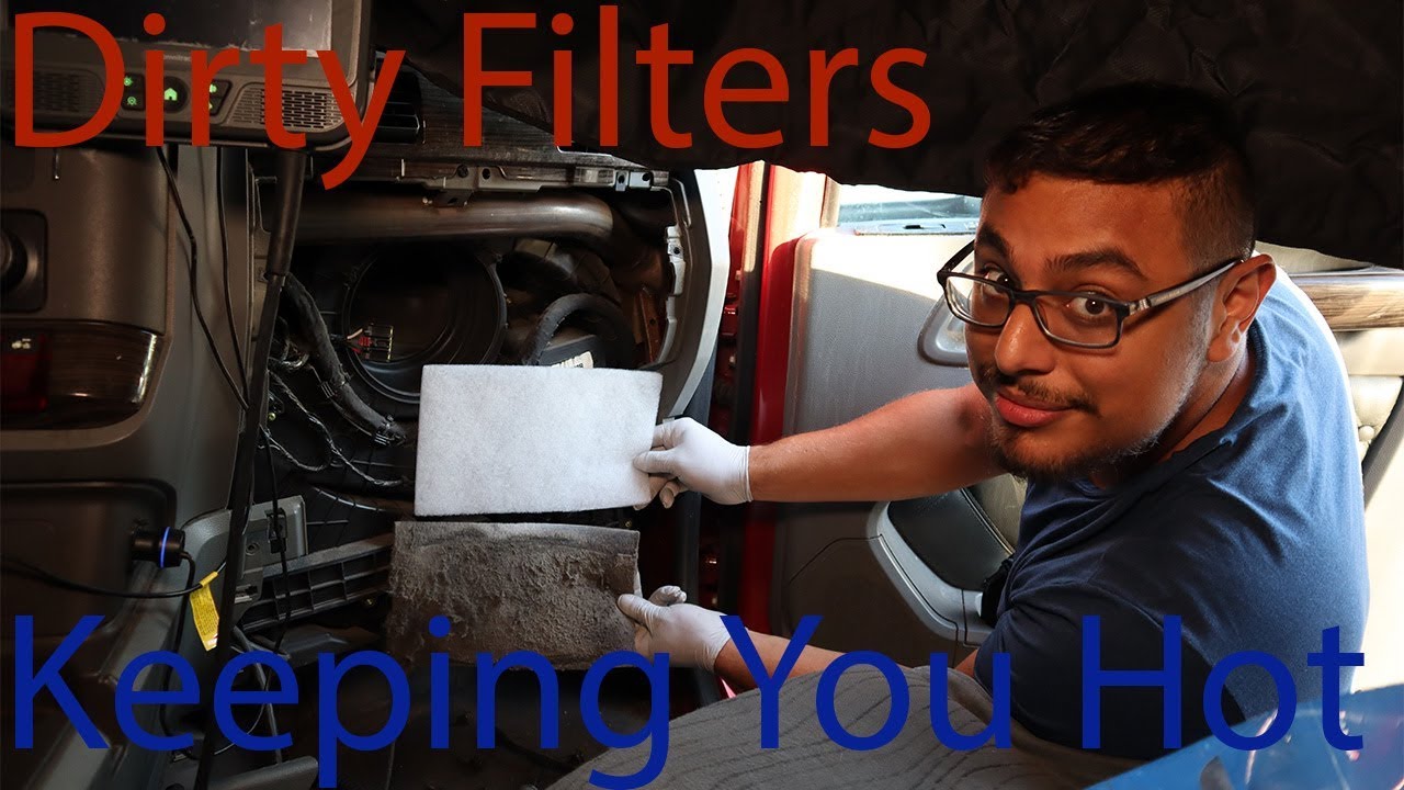 Recirculating Filter Replacement KW T680 - YouTube