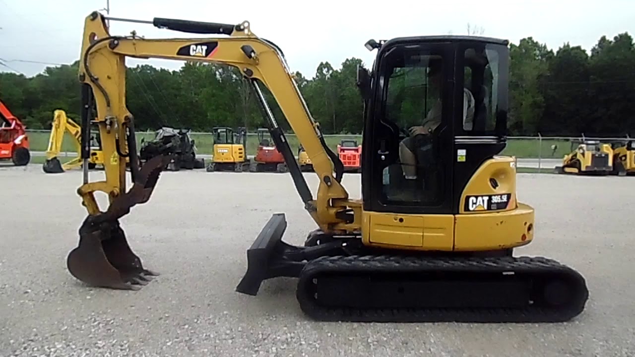 2013 Caterpillar 305.5 Mini Excavator with cab thumb C&C Equipment