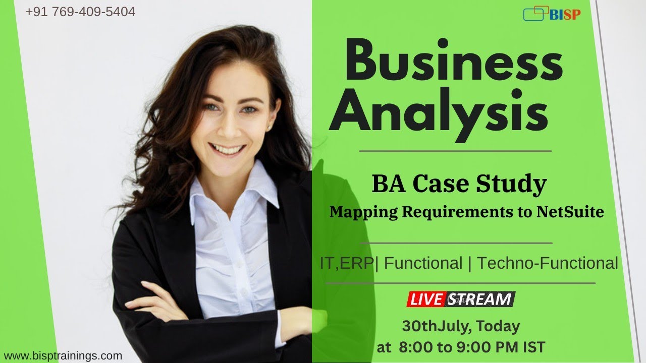 BA Case Study : Mapping Requirements to NetSuite