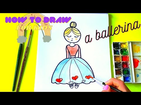Βίντεο: Πώς να σχεδιάσετε μια μπαλαρίνα