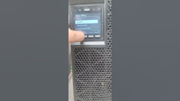 How to output on by ups