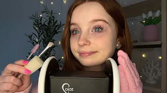 ASMR Ear Attention & Cleaning 🫧👂🏻 | ear massage, plucking, removing negative thoughts