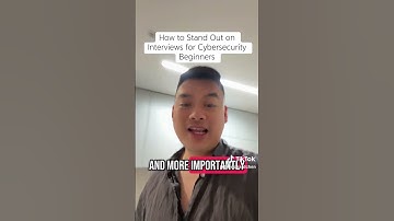 🎤 How to Stand Out on Interviews for Cybersecurity Beginners 🏆