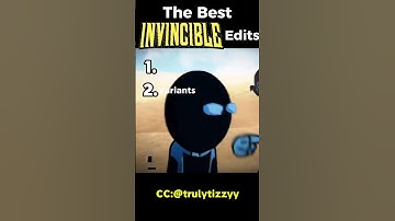 Ranking the Best invincible Edits #shorts #edit #viral #invincible #editviral