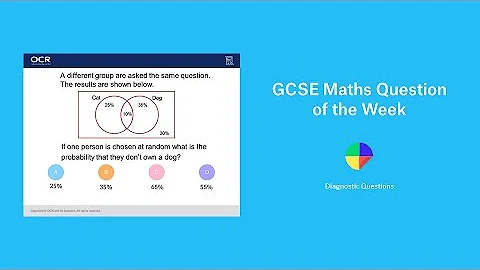 Venn Diagrams: GCSE Maths Question of the Week