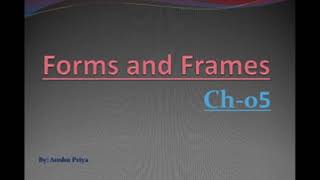 Forms and Frames I Part 2 | #Class_Xth | #Computer | #IT  | #HTML | by Make It Easy with Anshu