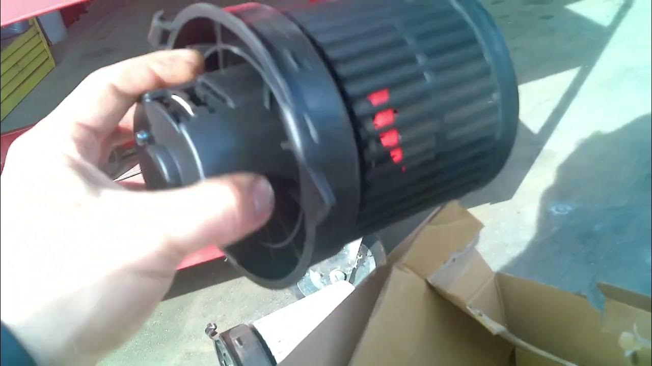 Nissan Versa Blower Motor Replacement - YouTube