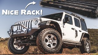 Installing a Hooke Road Roof Rack on Jeep JL by Dillan's Garage 753 views 2 months ago 3 minutes, 32 seconds