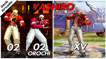 Quick Comparison - Yashiro - KOF XV vs 2002 Unlimited Match