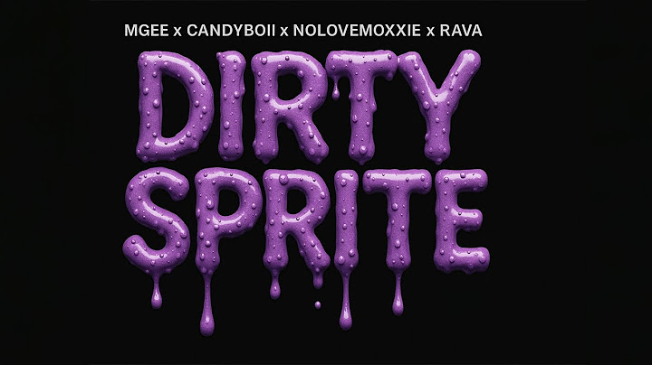 MGEE x CANDYBOII x NOLOVEMOXXIE x RAVA - DIRTY SPRITE (Remix)