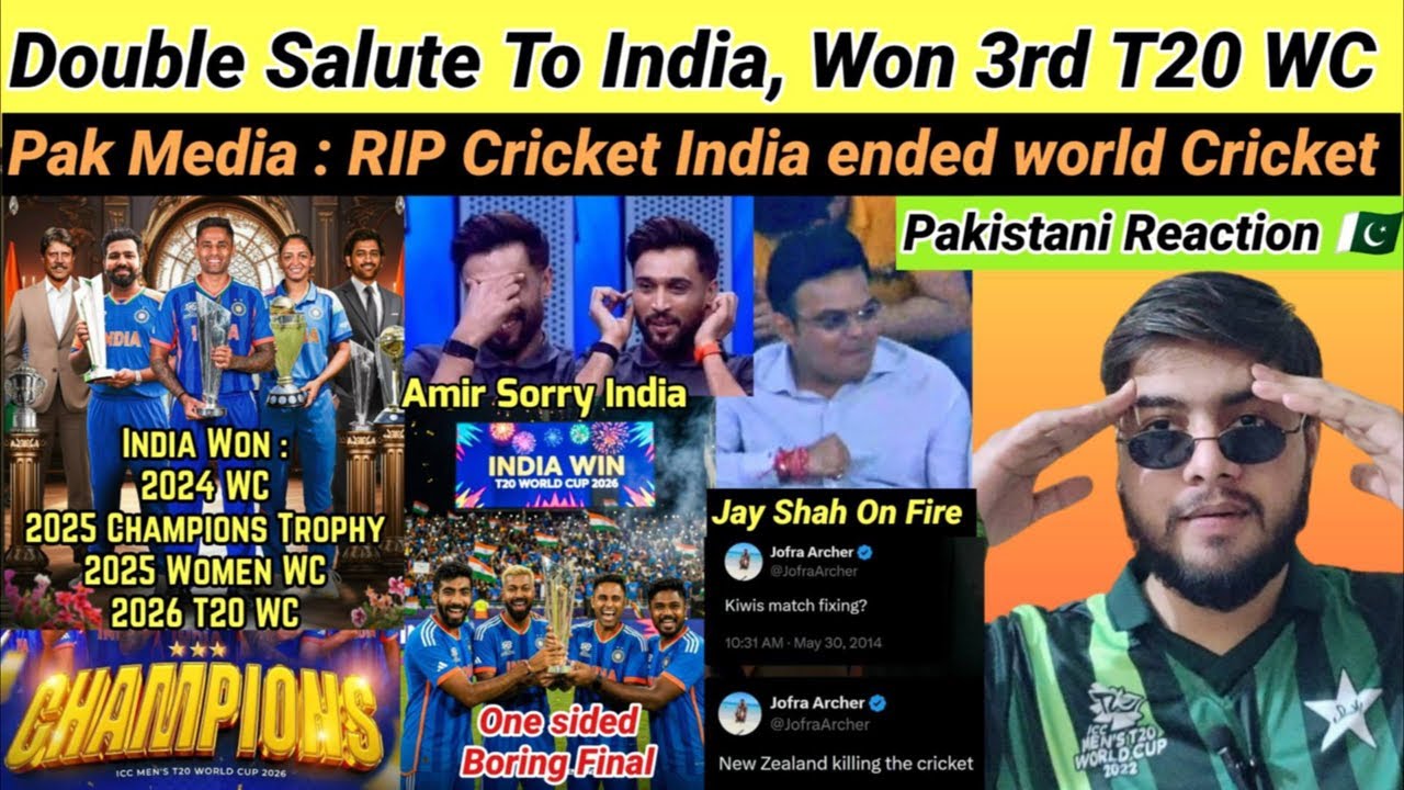 India Ended World Cricket? Winning Every ICC Trophy, Won ICC T20 World Cup 2026 🔥