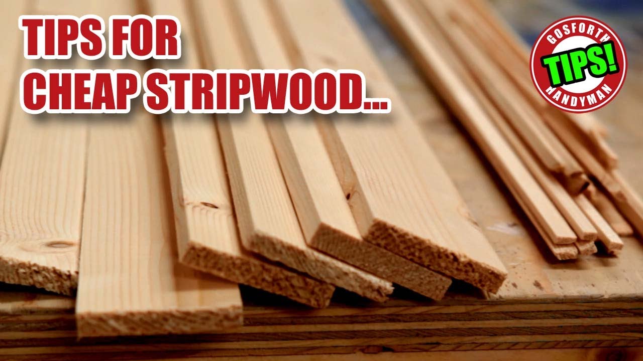 Tips for Cheap Stripwood Mouldings & Compressor Oil Change
