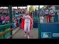 Fisher Polydoroff Performs Hamilton as his Walkup Song