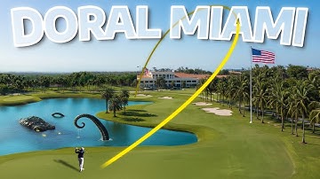 I tackle the BLUE MONSTER!!! (18 Holes at Doral)