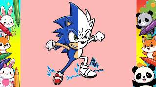 Ready to Fight #drawing #drawingtutorial #draw #easydraw  #cuteanimals  #sonic #sonicthehedgehog
