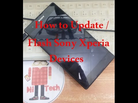 How to Flash / Update Sony Xperia Devices