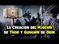 La Creación del Mjölnir de Thor y la lanza Gungnir de Odín (Mitología Nórdica)