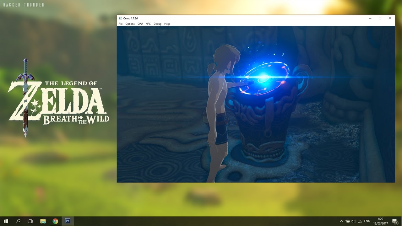 How To Play Zelda Breath Of The Wild On Pc Cemu Wii U Emulator Youtube