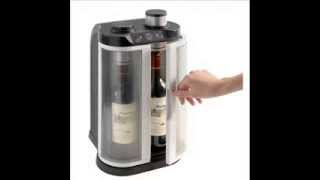 Wine Enthusiast EuroCave SoWine Home Wine Bar, 2 independent compartments; wine bar with cooler