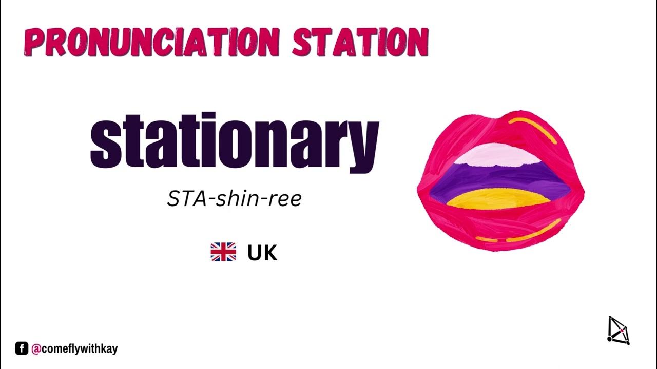 Pronunciation Station Stationary YouTube
