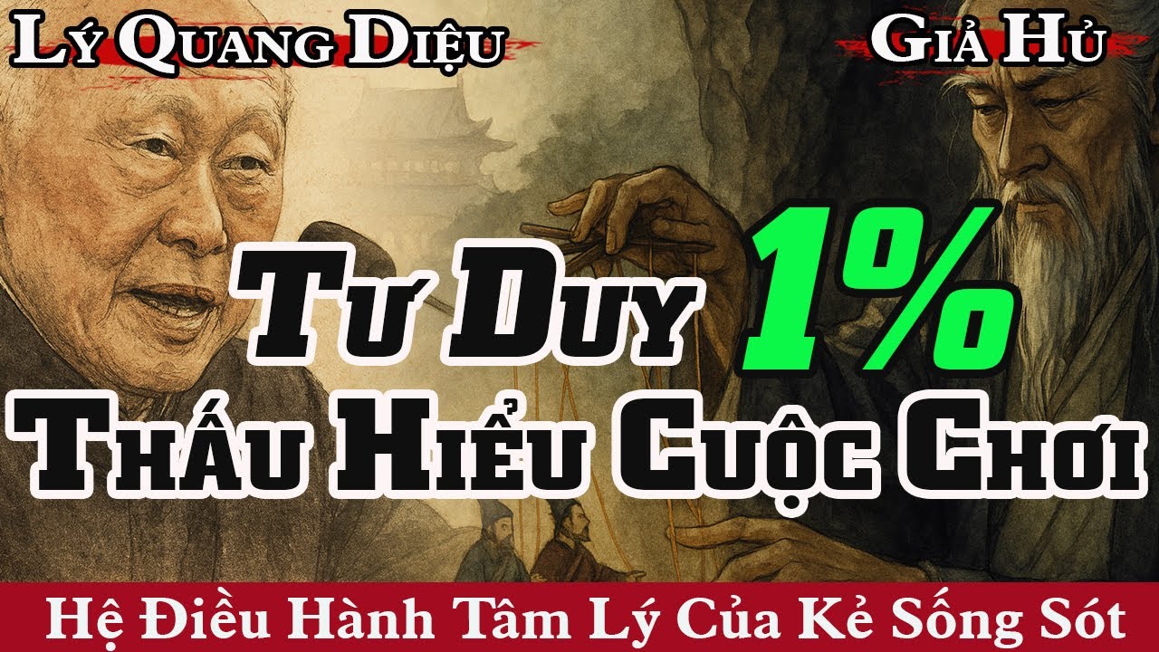 🔮Giả Hủ & Lý Quang Diệu: Mật Mã Tư Duy Của 1% Thấu Hiểu Quyền Lực