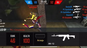 TROLLING PC players with Knife!!!!!!😂😂😂😂