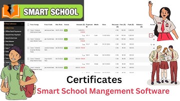 Part 38: Certificates | Smart School Software |2024 | School Management Software| Localhost| #school