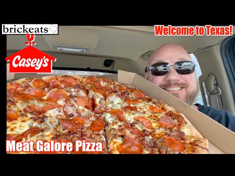 Casey's Meat Galore Pizza REVIEW- First Time Trying- brickeats