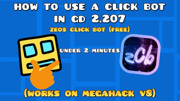 how to use a click bot in geometry dash 2.207 (zeos click bot)