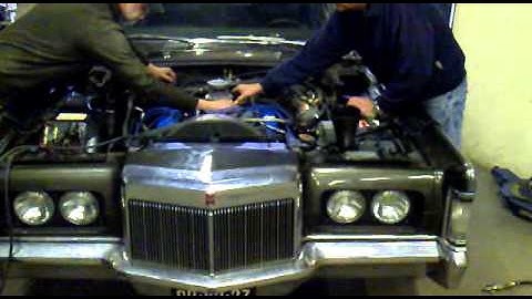 First time starting the completely rebuilt engine