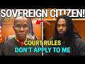 Judge Simpson DESTROYS Sovereign Citizen Claiming ‘Indigenous Land’ Argument — Competency Ordered