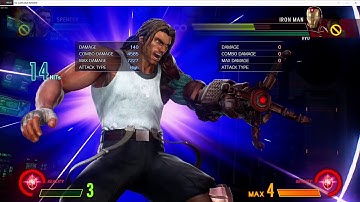 Marvel vs Capcom Infinite - Spencer Solo Combo