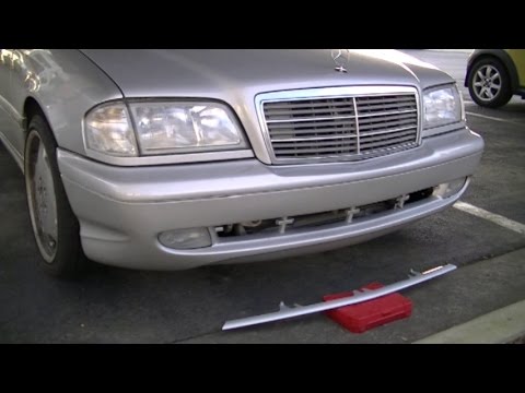 mercedes-benz-c43-amg-w202-bumper-insert-joint-diy