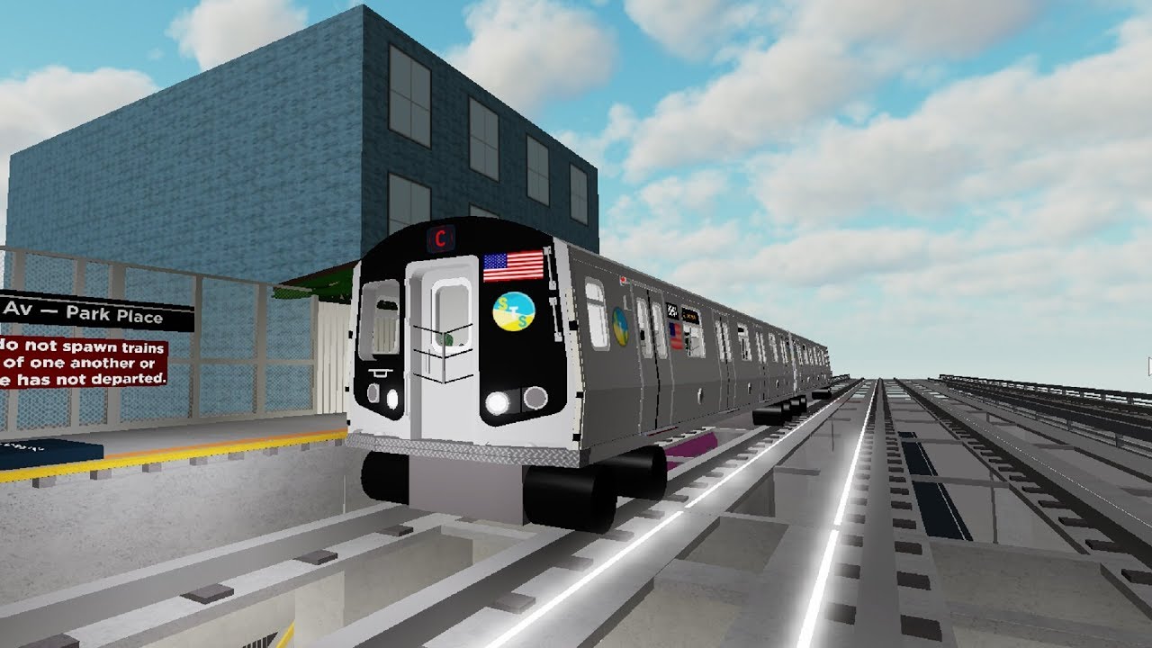 Subway Train Simulator Roblox R160 C Gold Ave Local To