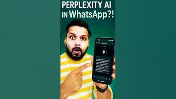 📲 Now Use Perplexity in WhatsApp – Your AI Buddy Just Got Closer! 🤖💬