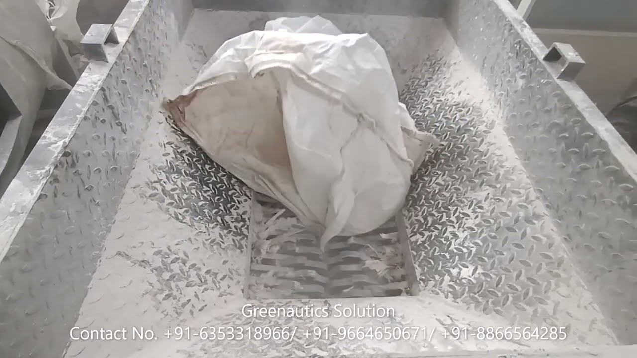 JUMBO BAG SHREDDER - GREENAUTICS SOLUTION, AHMEDABAD, GUJARAT, INDIA