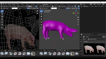 Modeling, Sculpting and Texturing a Pig in Blender 4.4 - Part 11