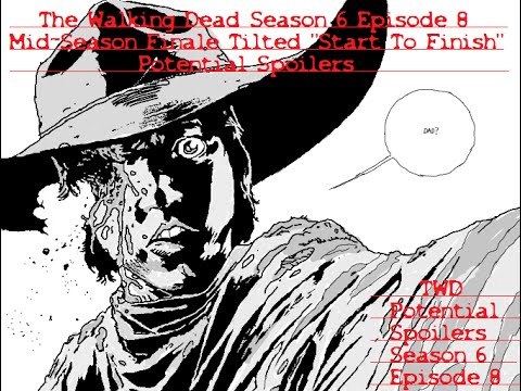 The Walking Dead Episode 8 Season 6 Start To Finish ...