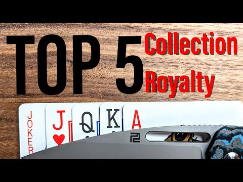 The Royal Flush of my Knife Collection!!