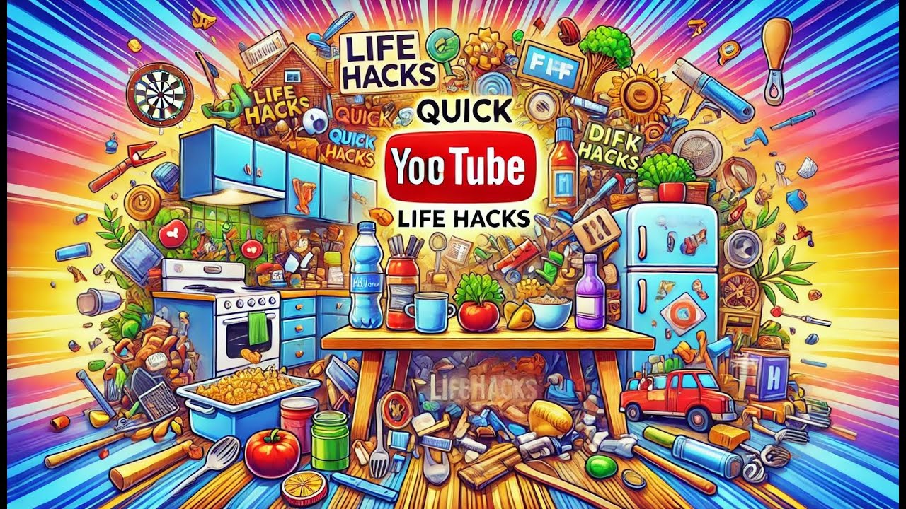 5 Quick Life Hacks You Need to Know! 🔥 - YouTube