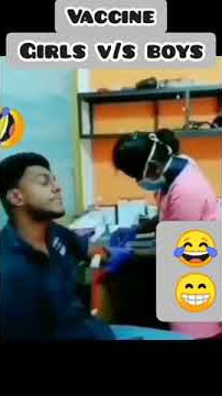 vaksin cewek vs cowok😂😂 tunggu aja akhirnya #youtubeshorts #ytshorts #shorts #vaksin #corona #covid19