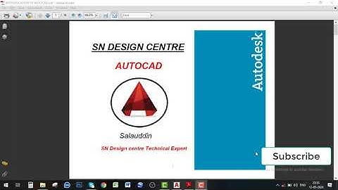 AutoCAD, Module-1