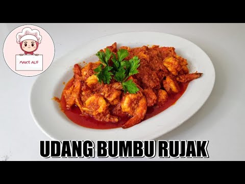 Resep Udang Nanas Bumbu Rujak