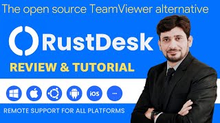 RustDesk Review and Tutorial // Open Source Alternative for Teamviewer
