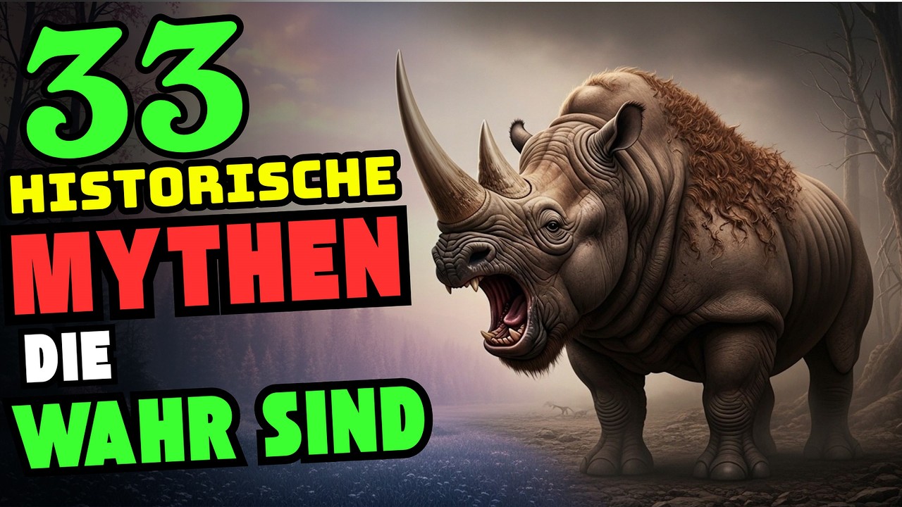33 Historische Mythen, die sich als WAHR herausstellten