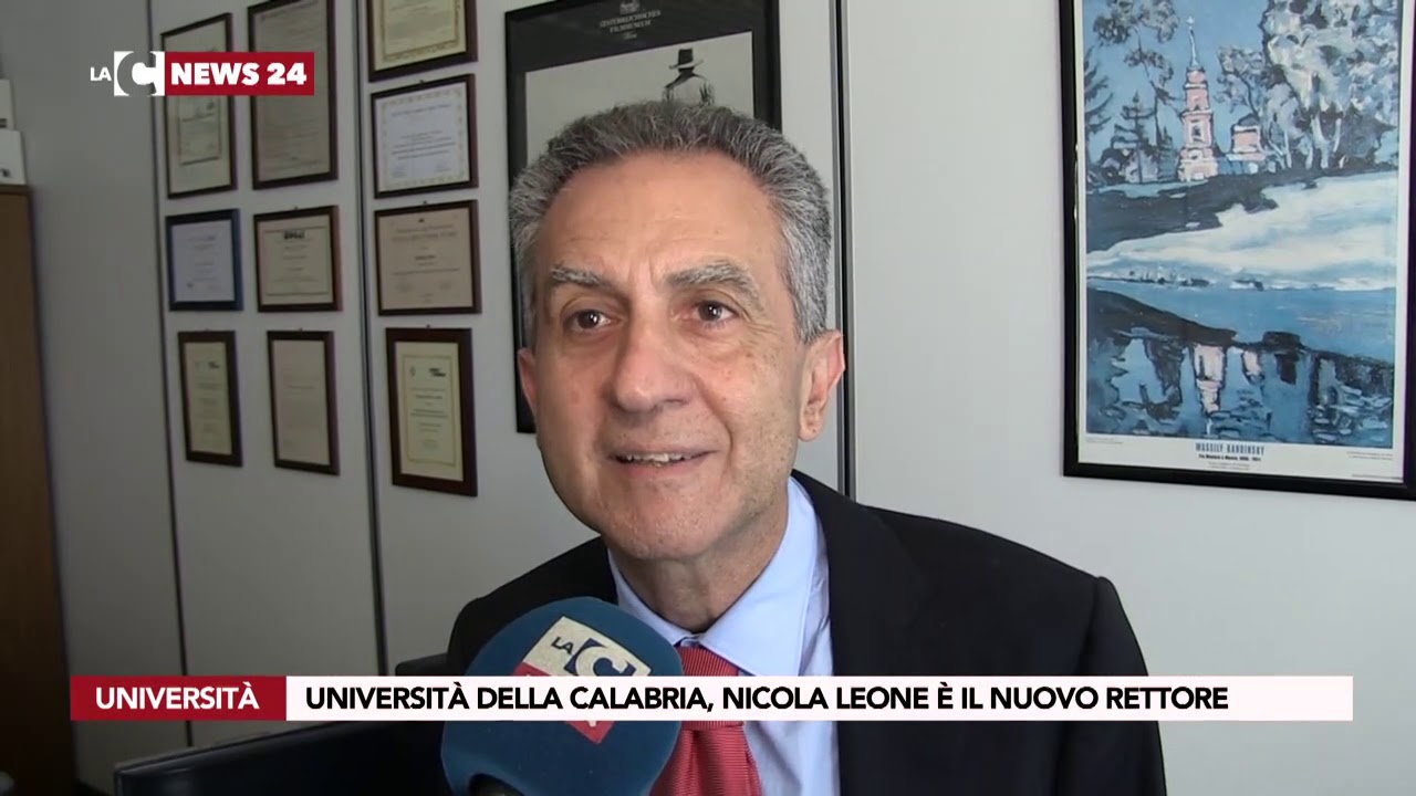 notizie del giorno Università della Calabria, Nicola Leone è il nuovo rettore