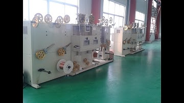 # high capacity spool tape vertical mica taping machine